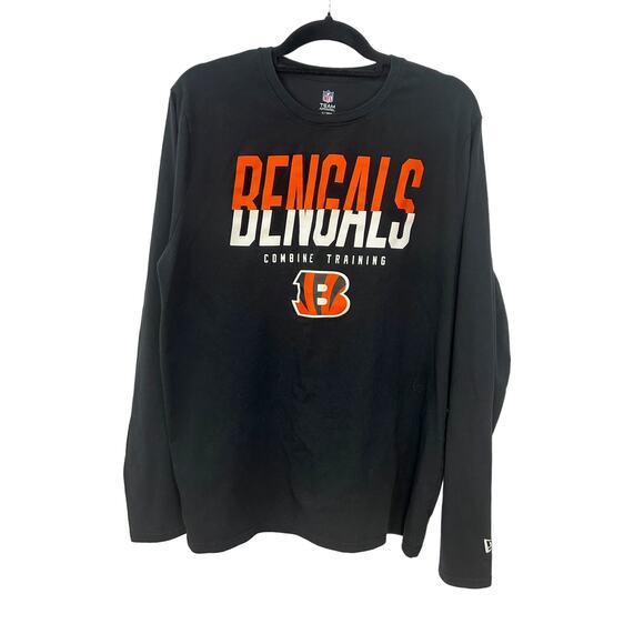 NFL TEAM APPAREL BENGALS NFL LONG SLEEVE TEE SHIRT SIZE XL - Picture 5 of 12